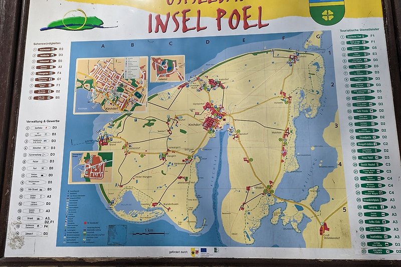 Karte Insel Poel
