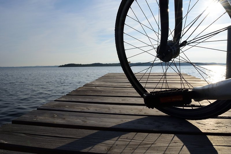 Radtouren um den Schweriner See