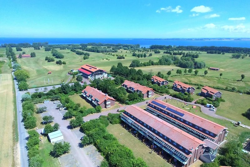 Luftbild Aparmtentanlage Hohen Wieschendorf