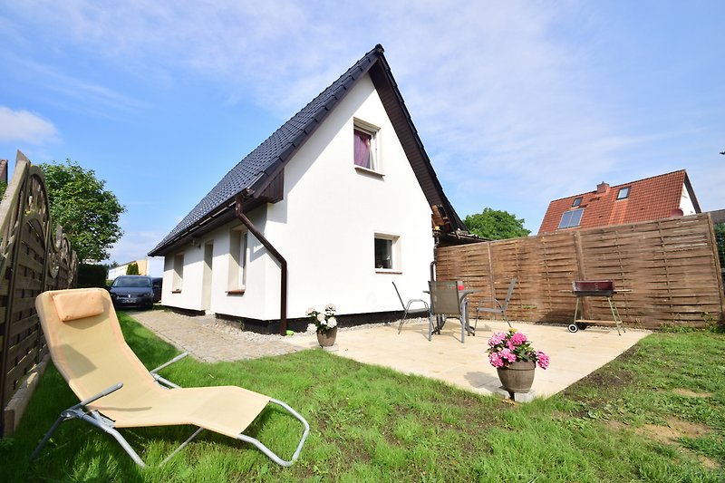 ferienhaus ostsee mit boot und fahrräder