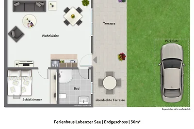 Ferienhaus am Labenzer See