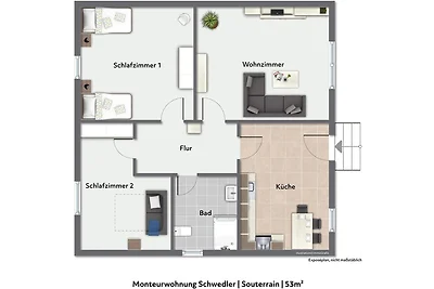 Monteurwohnung Schwedler
