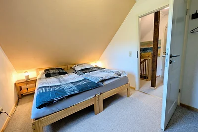 Apfelhaus am Privatsee mit Boot