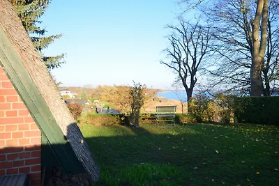 Finnhütte am See mit Seeblick