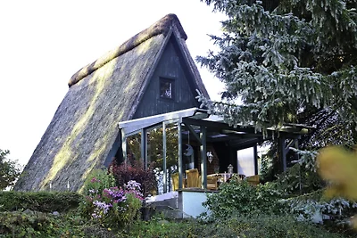 Finnhütte am See mit Seeblick