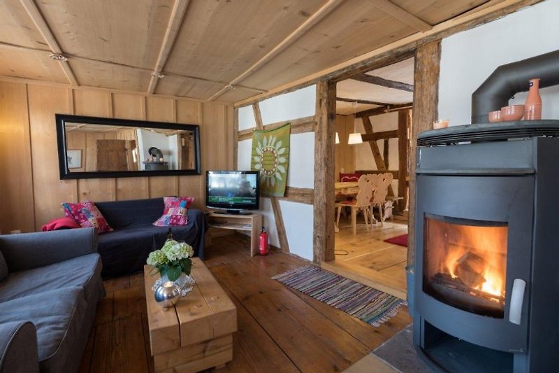 Black Forest holiday home living room