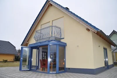 Ferienhaus-Seeblick, 50m zum Strand