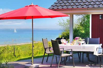 Ferienhaus Jerup mit Wasserblick