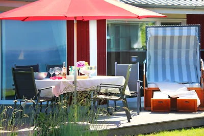 Ferienhaus Jerup mit Wasserblick