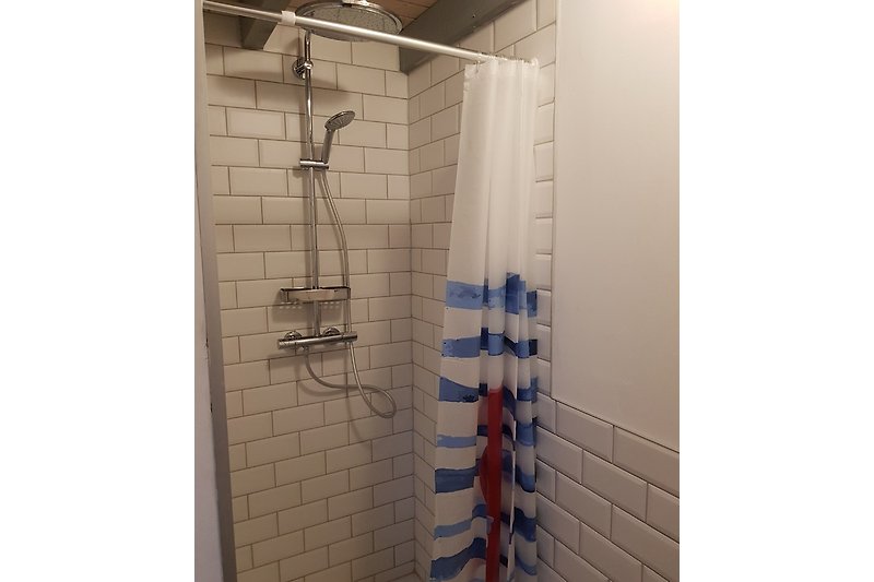 Bad: Duschbereich neben Sauna, EG