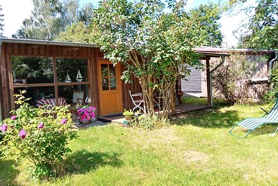 Tuinhuis voor 2 personen, open haard