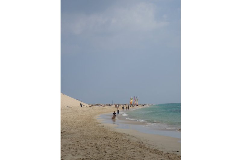 Strände mit weißem Sand und kristallklarem Wasser, nur wenige Meter von der Ferienwohnung entfernt