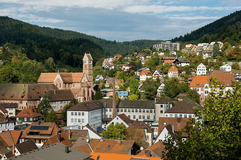 Das malerische Städtchen Alpirsbach