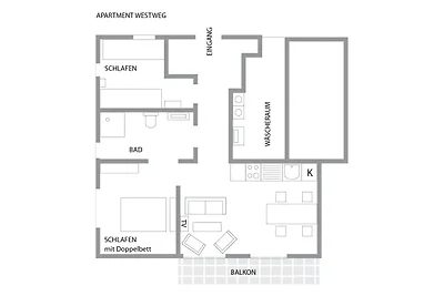 Apartman Westweg