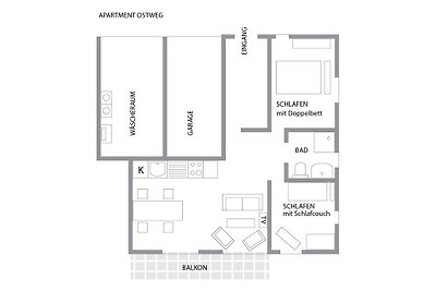 Appartamento Ostweg