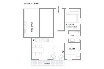 Ostweg apartman za odmor