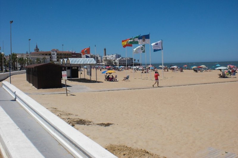 The “La Cruz del Mar” Beach.