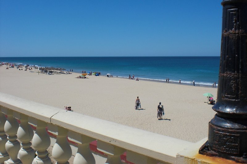 Strand “Camarón”, zu Fuß nur 5 Minuten vom Haus entfernt.
