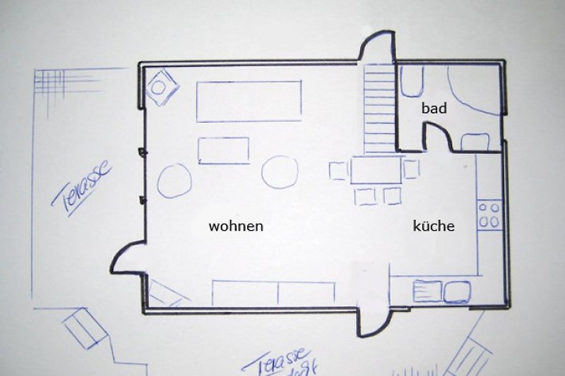 Floor plan of 1 holiday home