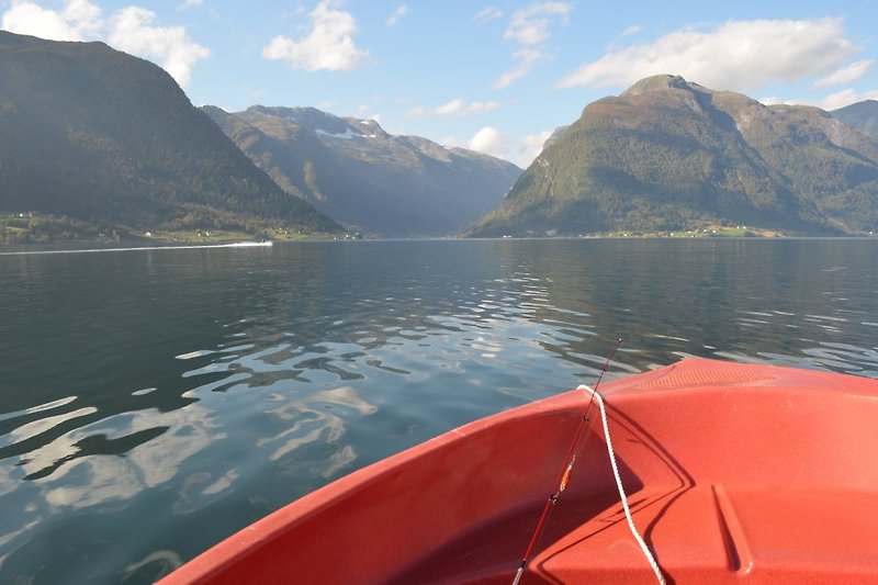 Bootfahrt auf dem schönen Sognefjord
