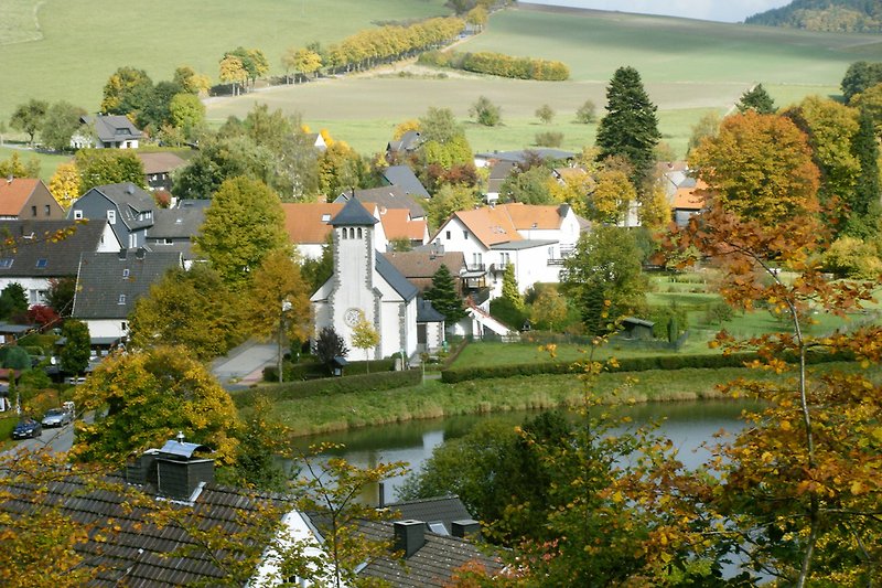 Das Dorf Helminghausen
