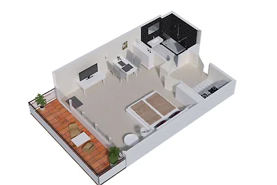 Holiday flat family holiday Wenningstedt