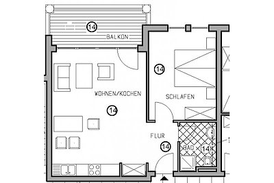 Apartament Gartenblick