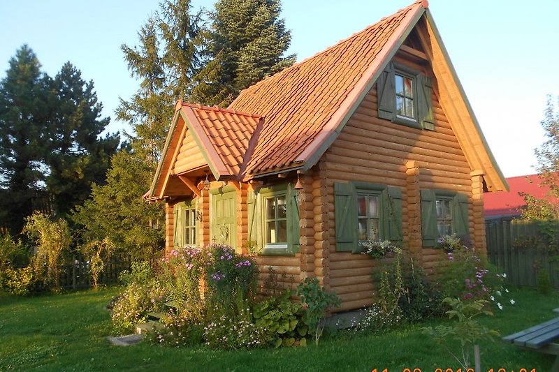 Domek z drewna