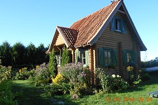 Sommerhaus aus Holzbalken