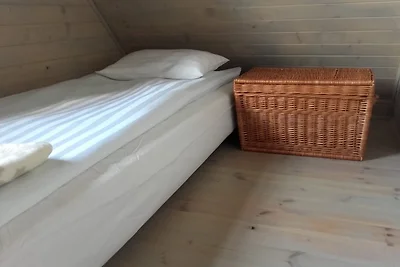 Sommerhaus aus Holzbalken