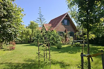 Sommerhaus aus Holzbalken