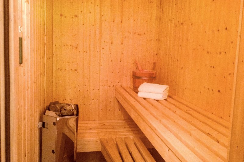 Sauna im Badezimmer