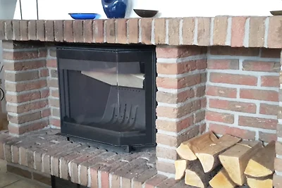 Buschsand Sauna Kamin Hund 150mMeer