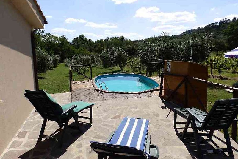 Pool mit Terrasse