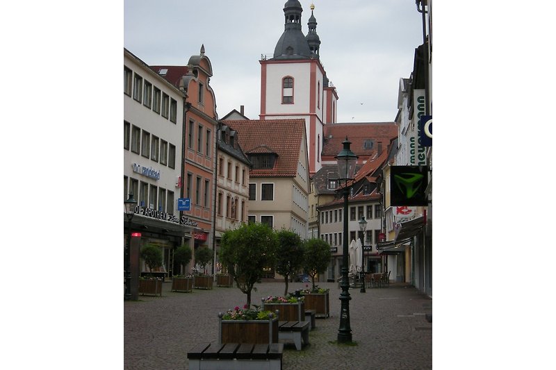 Die Marktstrasse in Fulda