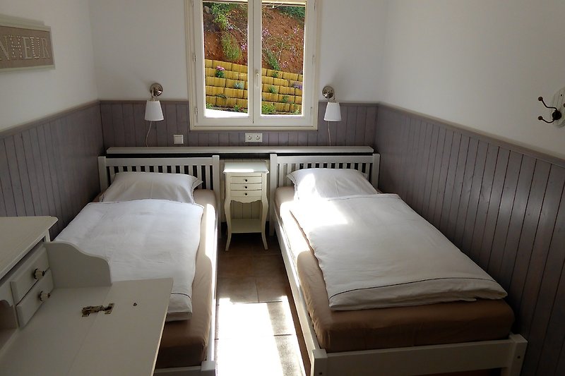 Einzelbetten in Zimmer 3