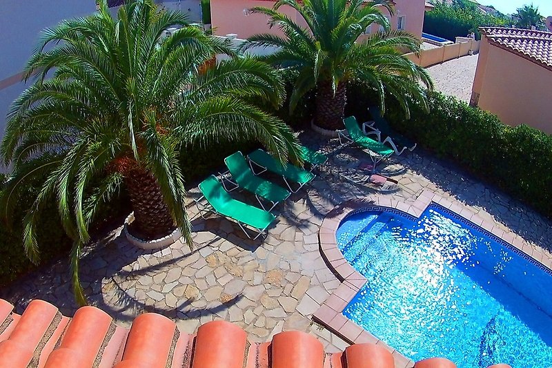 Villa Manuela mit Pool u. Klima
