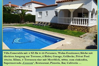 Villa Esmeralda with air, pool 10x5