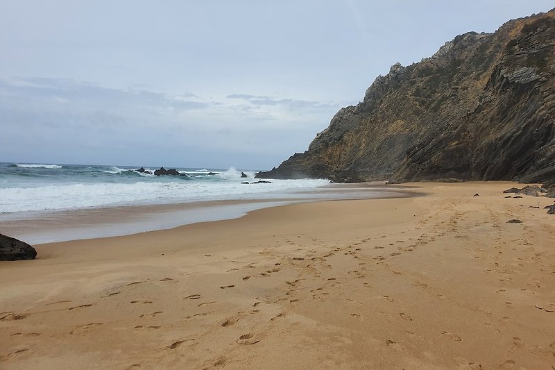 26 Praia da Adraga, Strandende rechts