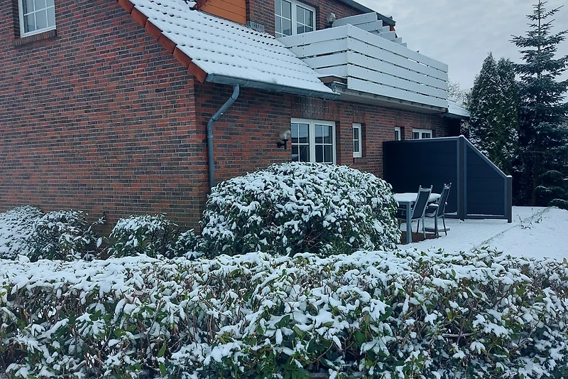Katja in de winter