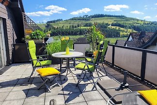 Sehr gepflegte, saubere Ferienwohnung mit tollem Panorama