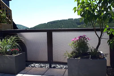 Panoramablick Ferienwohnung Luge