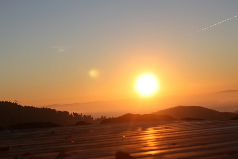 unvergessliche Sonnenaufgang 