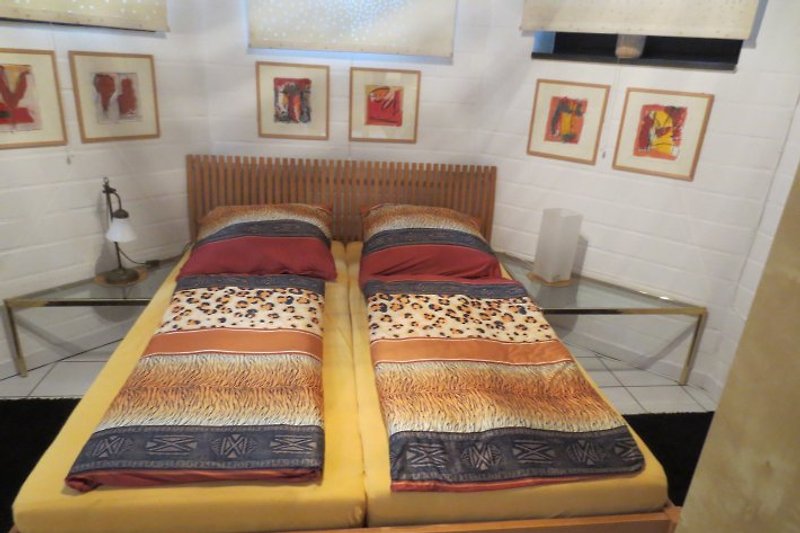 Schlafbereich Doppelbett