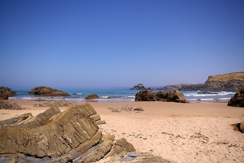 Strand Praia do Castelejo an der Westküste