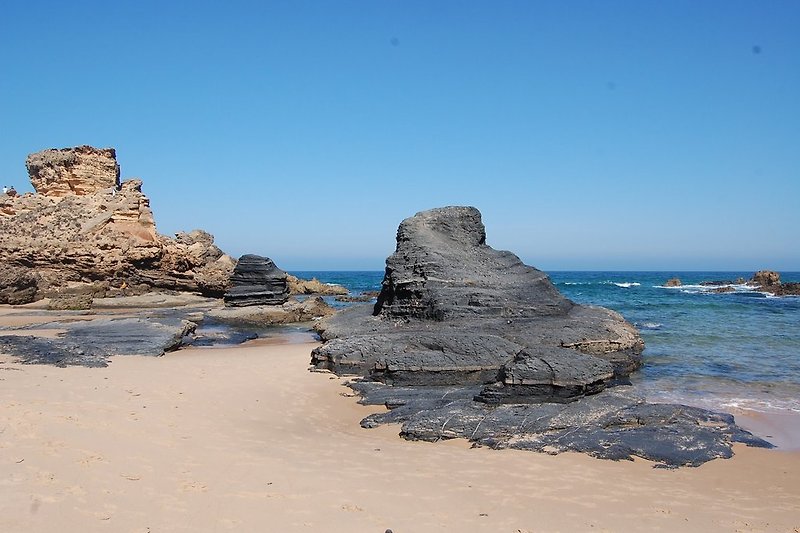 Praia do Castelejo an der Westküste