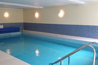 Holiday flats with indoor swimming pool