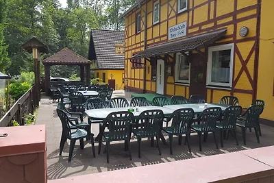 Gruppenhäuser im Südharz