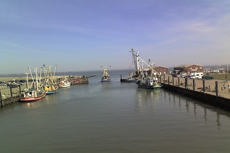 Der Hafen von Dornumersiel