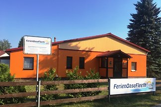 Ferienoase Fleeth Abendsonne